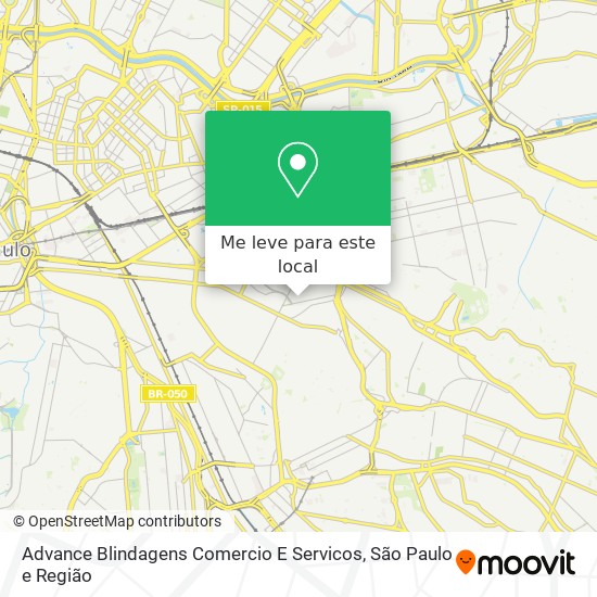 Advance Blindagens Comercio E Servicos mapa