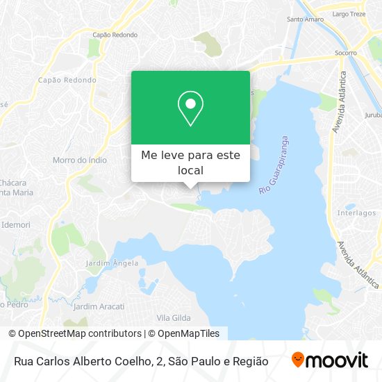 Rua Carlos Alberto Coelho, 2 mapa