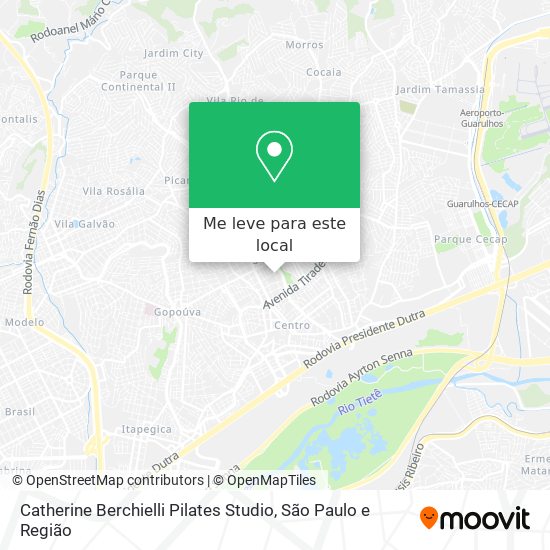 Catherine Berchielli Pilates Studio mapa