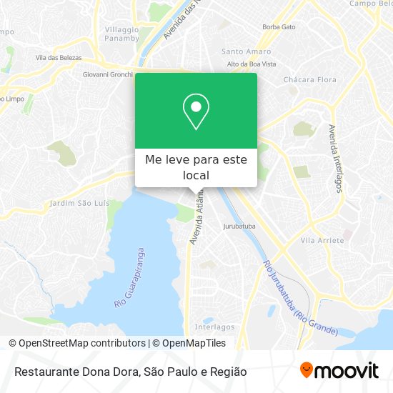 Restaurante Dona Dora mapa