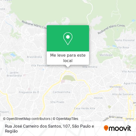 Rua José Carneiro dos Santos, 107 mapa