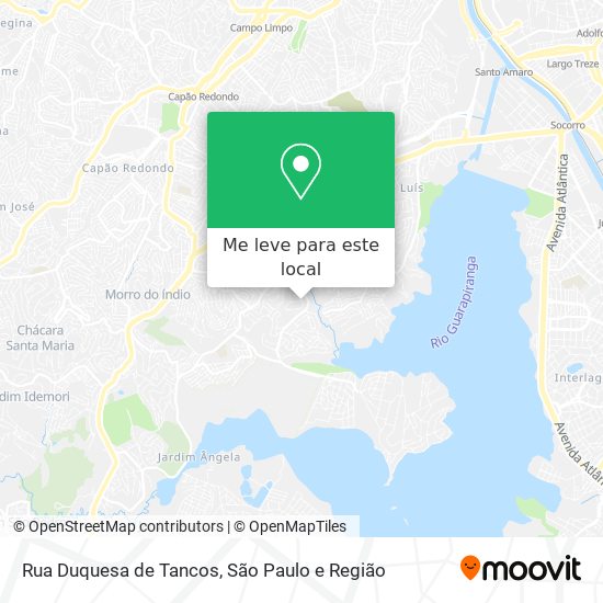Rua Duquesa de Tancos mapa