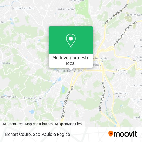 Benart Couro mapa