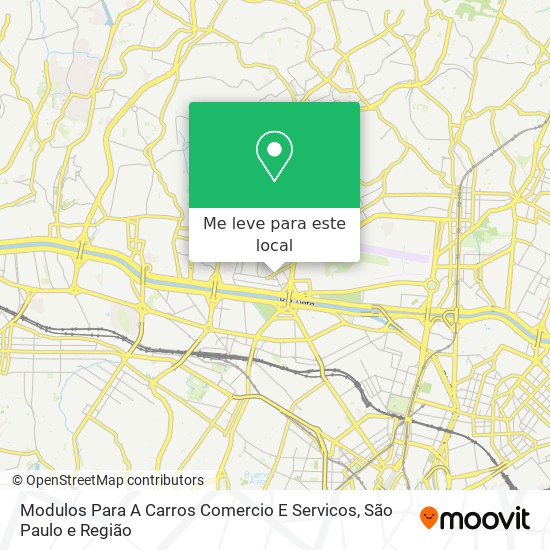 Modulos Para A Carros Comercio E Servicos mapa