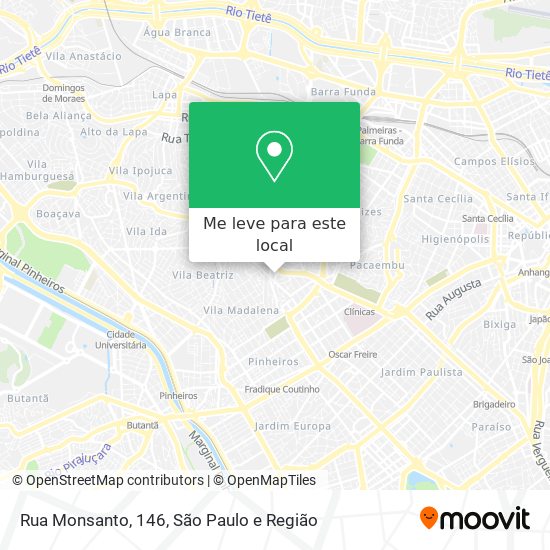 Rua Monsanto, 146 mapa
