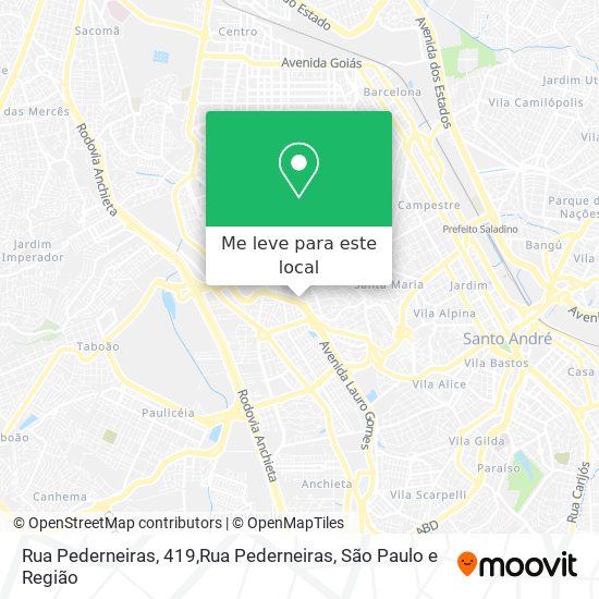 Rua Pederneiras, 419,Rua Pederneiras mapa
