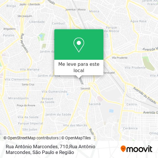 Rua Antônio Marcondes, 710,Rua Antônio Marcondes mapa