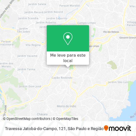 Travessa Jatobá-do-Campo, 121 mapa