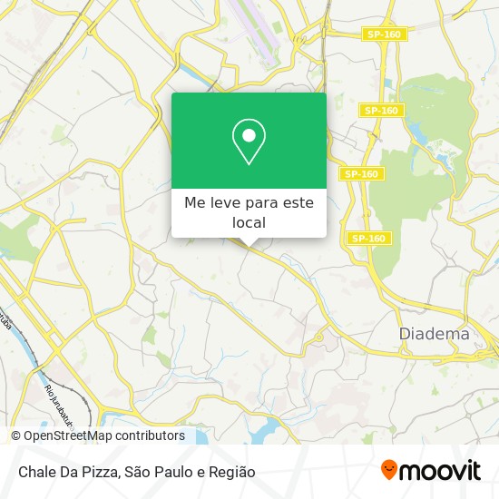 Chale Da Pizza mapa