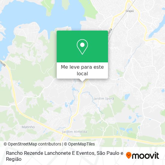 Rancho Rezende Lanchonete E Eventos mapa