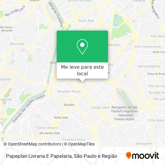 Papeplan Livraria E Papelaria mapa