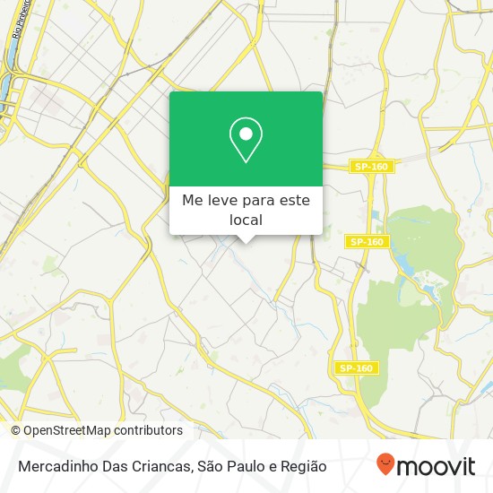 Mercadinho Das Criancas, Rua Vitoriana, 111 Jabaquara São Paulo-SP 04351-010 mapa