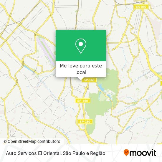 Auto Servicos El Oriental mapa