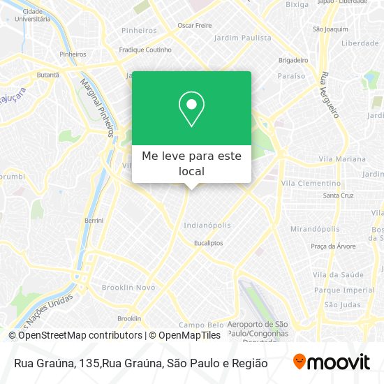 Rua Graúna, 135,Rua Graúna mapa