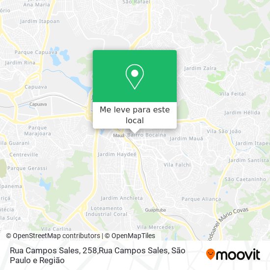 Rua Campos Sales, 258,Rua Campos Sales mapa