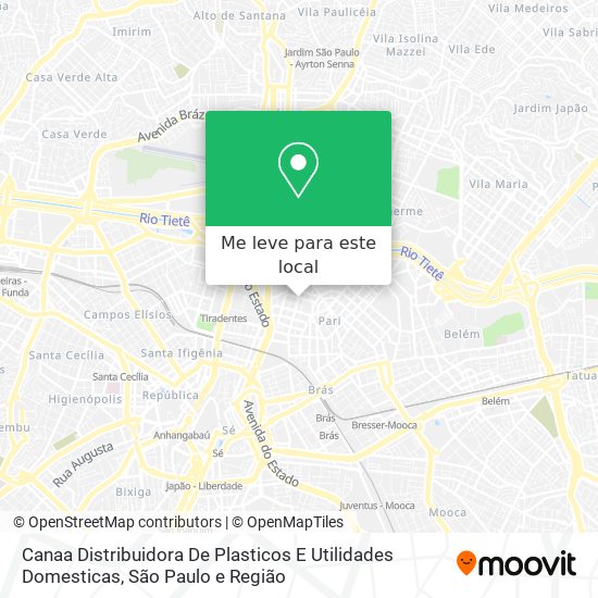 Canaa Distribuidora De Plasticos E Utilidades Domesticas mapa