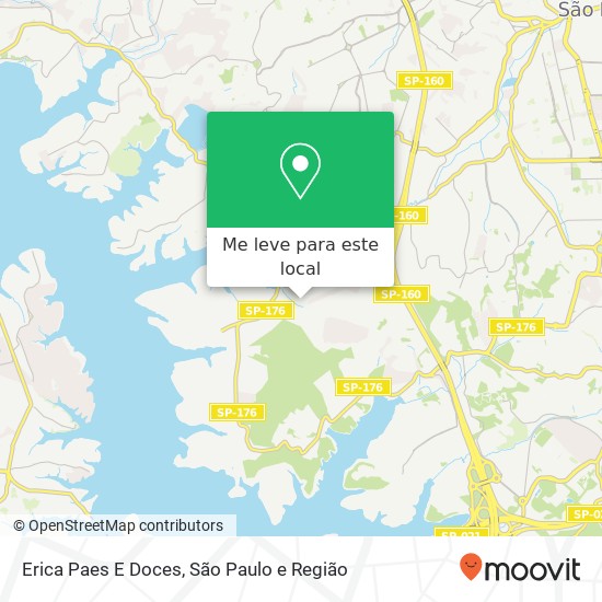 Erica Paes E Doces, Avenida dos Pereiras, 443 Eldorado Diadema-SP 09971-470 mapa