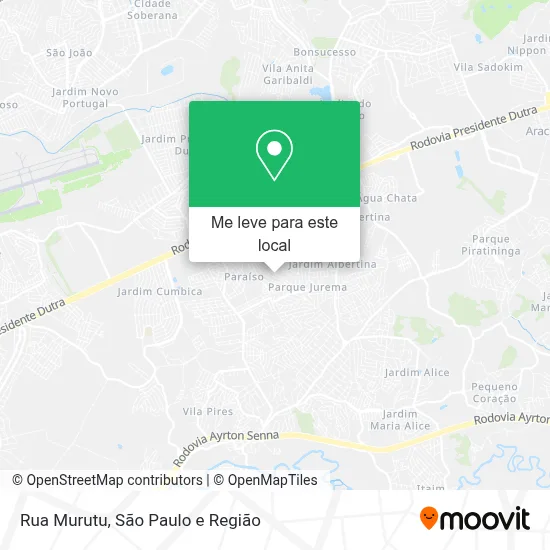 Rua Murutu mapa