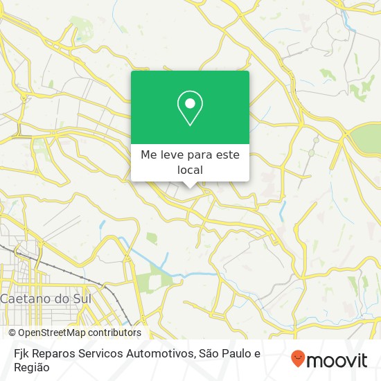 Fjk Reparos Servicos Automotivos, Rua Independência, 227 Sapopemba São Paulo-SP 01524-001 mapa