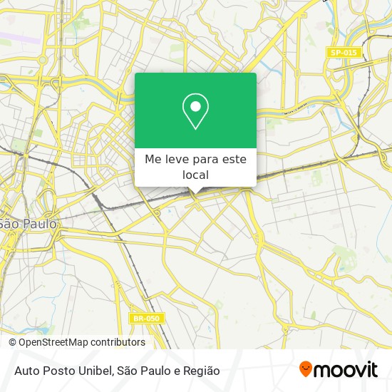 Auto Posto Unibel mapa