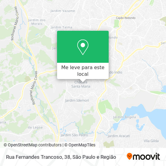 Rua Fernandes Trancoso, 38 mapa