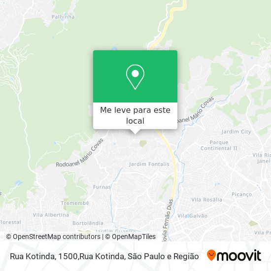 Rua Kotinda, 1500,Rua Kotinda mapa