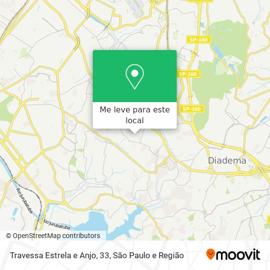 Travessa Estrela e Anjo, 33 mapa