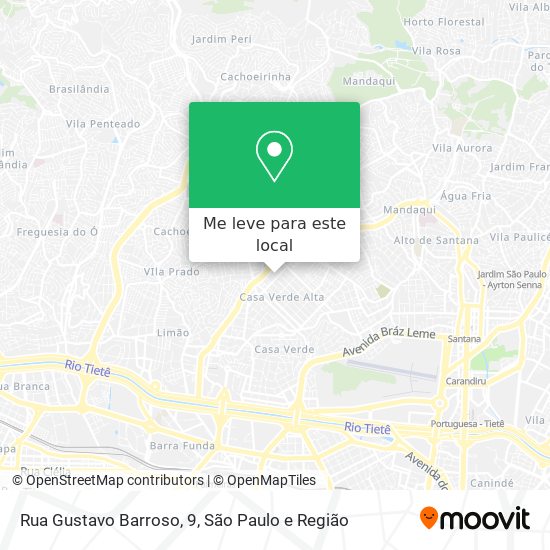 Rua Gustavo Barroso, 9 mapa