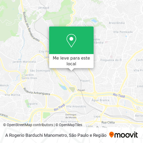 A Rogerio Barduchi Manometro mapa