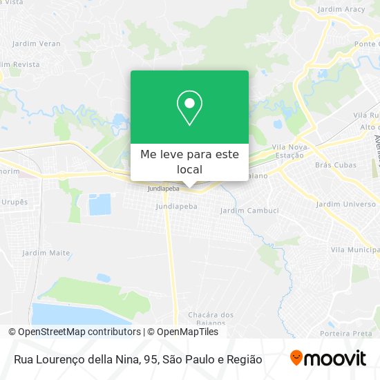 Rua Lourenço della Nina, 95 mapa