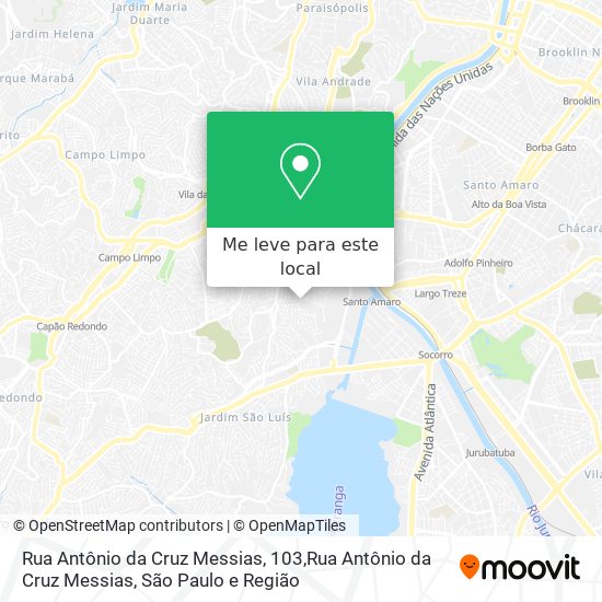 Rua Antônio da Cruz Messias, 103,Rua Antônio da Cruz Messias mapa