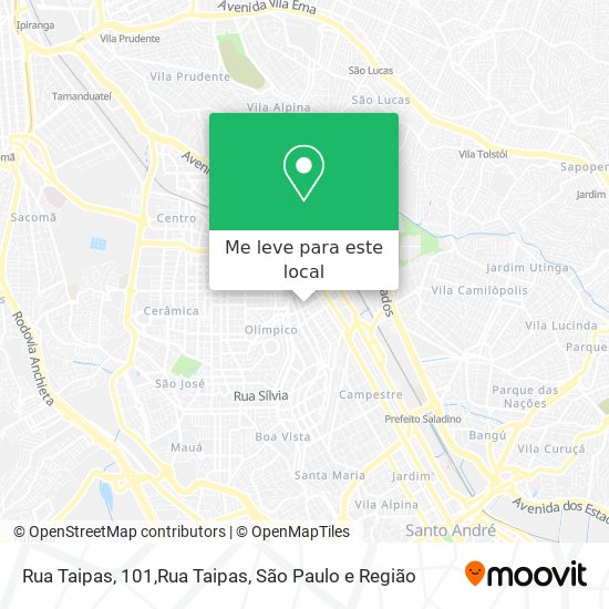 Rua Taipas, 101,Rua Taipas mapa