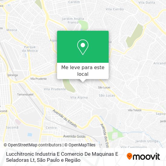 Lucchitronic Industria E Comercio De Maquinas E Seladoras Lt mapa