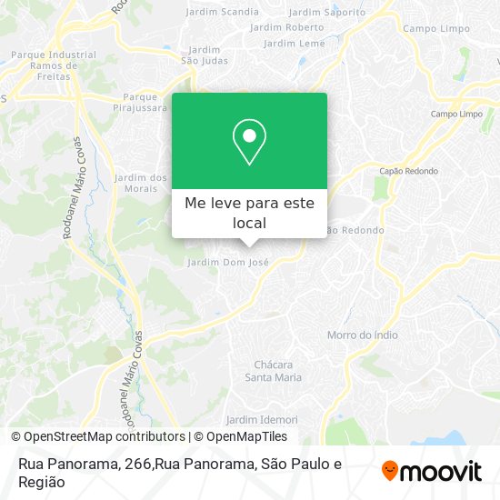 Rua Panorama, 266,Rua Panorama mapa