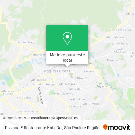 Pizzaria E Restaurante Katz Dal mapa