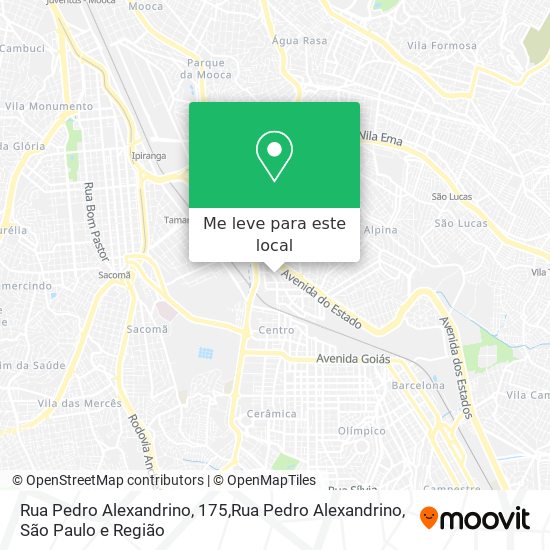 Rua Pedro Alexandrino, 175,Rua Pedro Alexandrino mapa