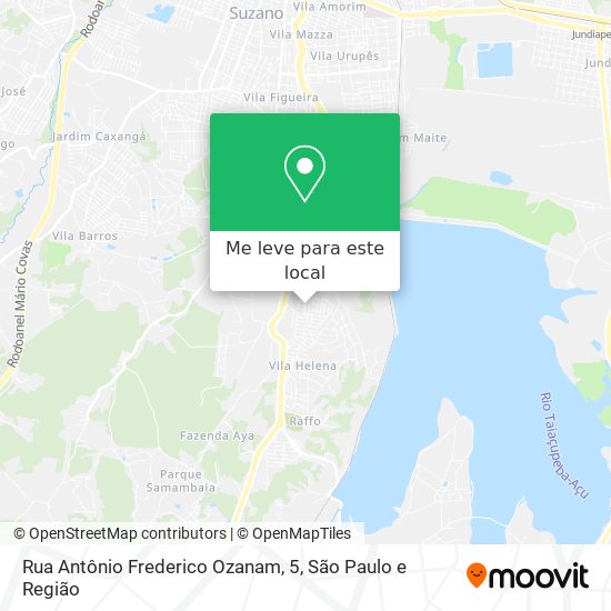 Rua Antônio Frederico Ozanam, 5 mapa