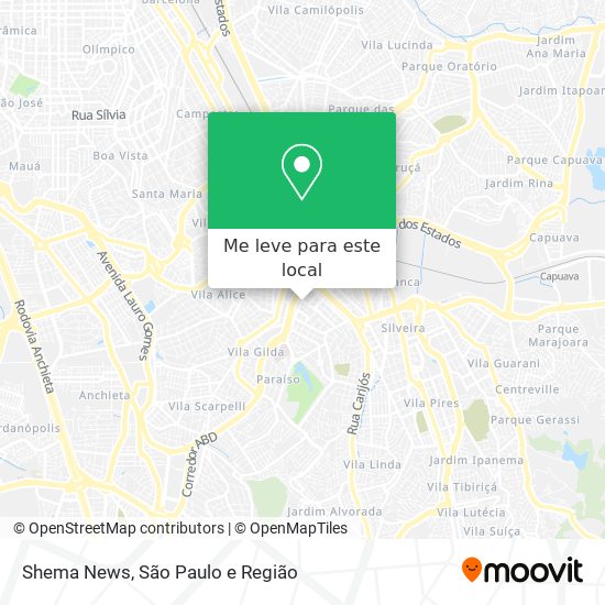 Shema News mapa