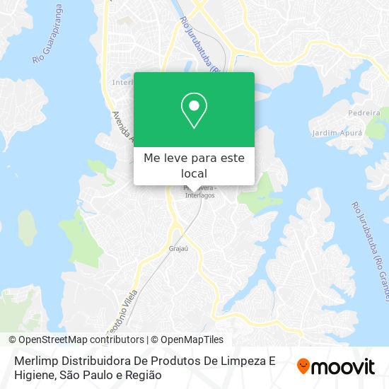 Merlimp Distribuidora De Produtos De Limpeza E Higiene mapa