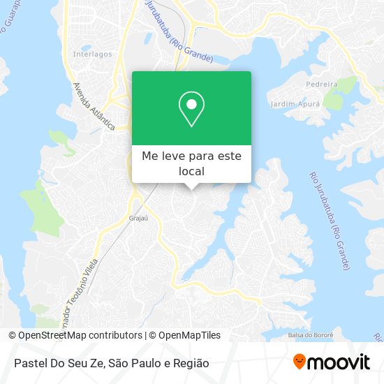 Pastel Do Seu Ze mapa