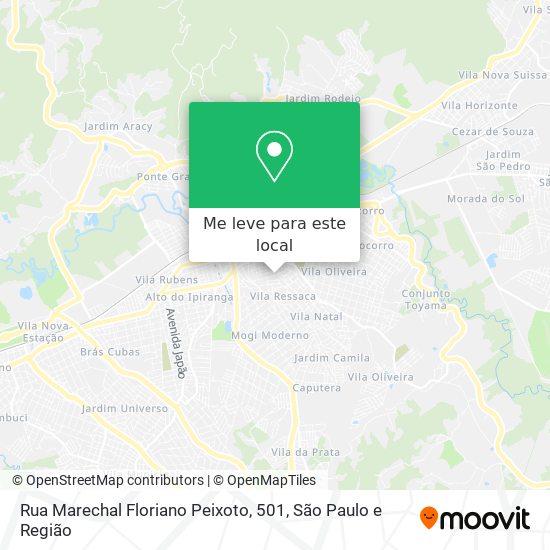 Rua Marechal Floriano Peixoto, 501 mapa