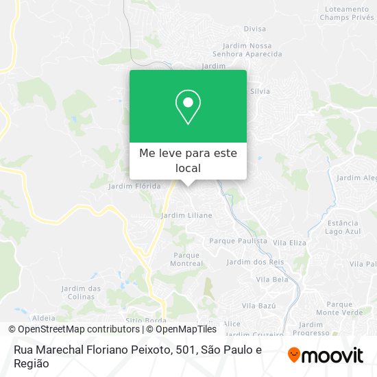 Rua Marechal Floriano Peixoto, 501 mapa