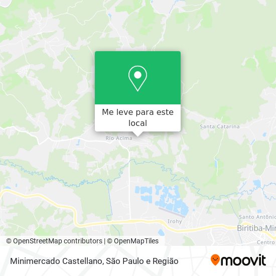 Minimercado Castellano mapa