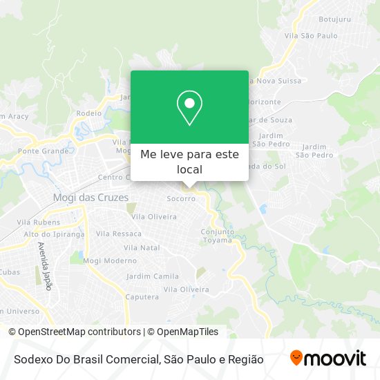 Sodexo Do Brasil Comercial mapa