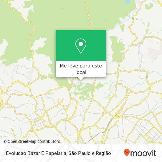 Evolucao Bazar E Papelaria, Rua Albertina, 82 Tremembé São Paulo-SP 02372-160 mapa