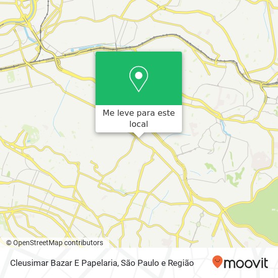 Cleusimar Bazar E Papelaria, Avenida Rio das Pedras, 221 Aricanduva São Paulo-SP 03453-000 mapa