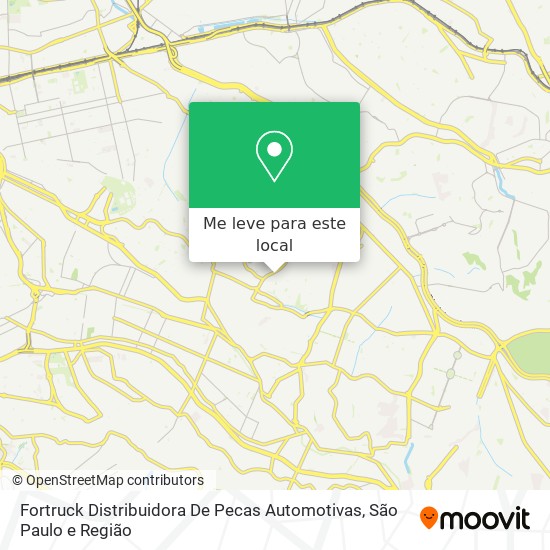 Fortruck Distribuidora De Pecas Automotivas mapa