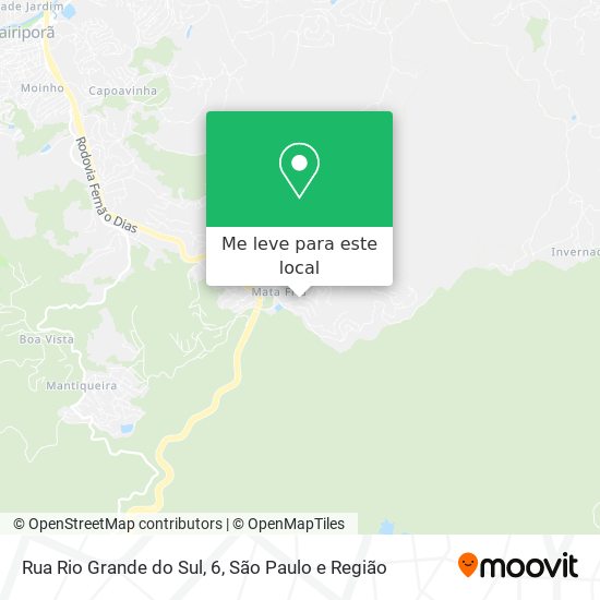 Rua Rio Grande do Sul, 6 mapa