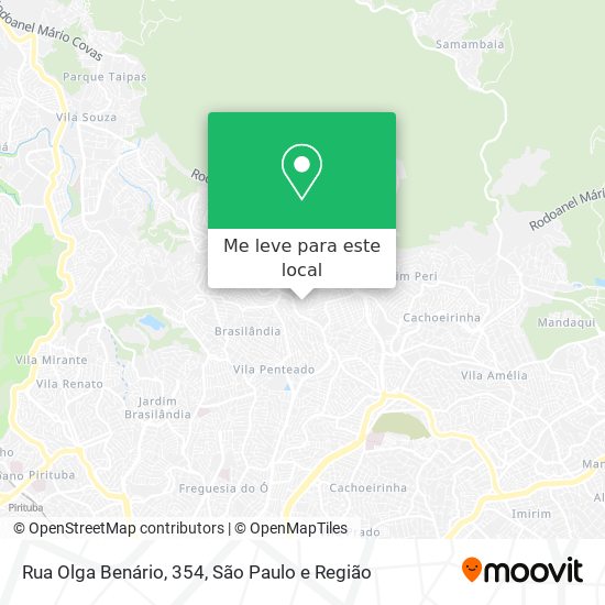 Rua Olga Benário, 354 mapa