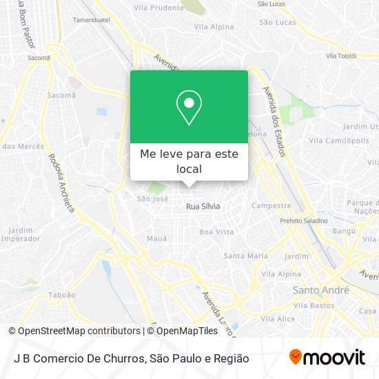 J B Comercio De Churros mapa